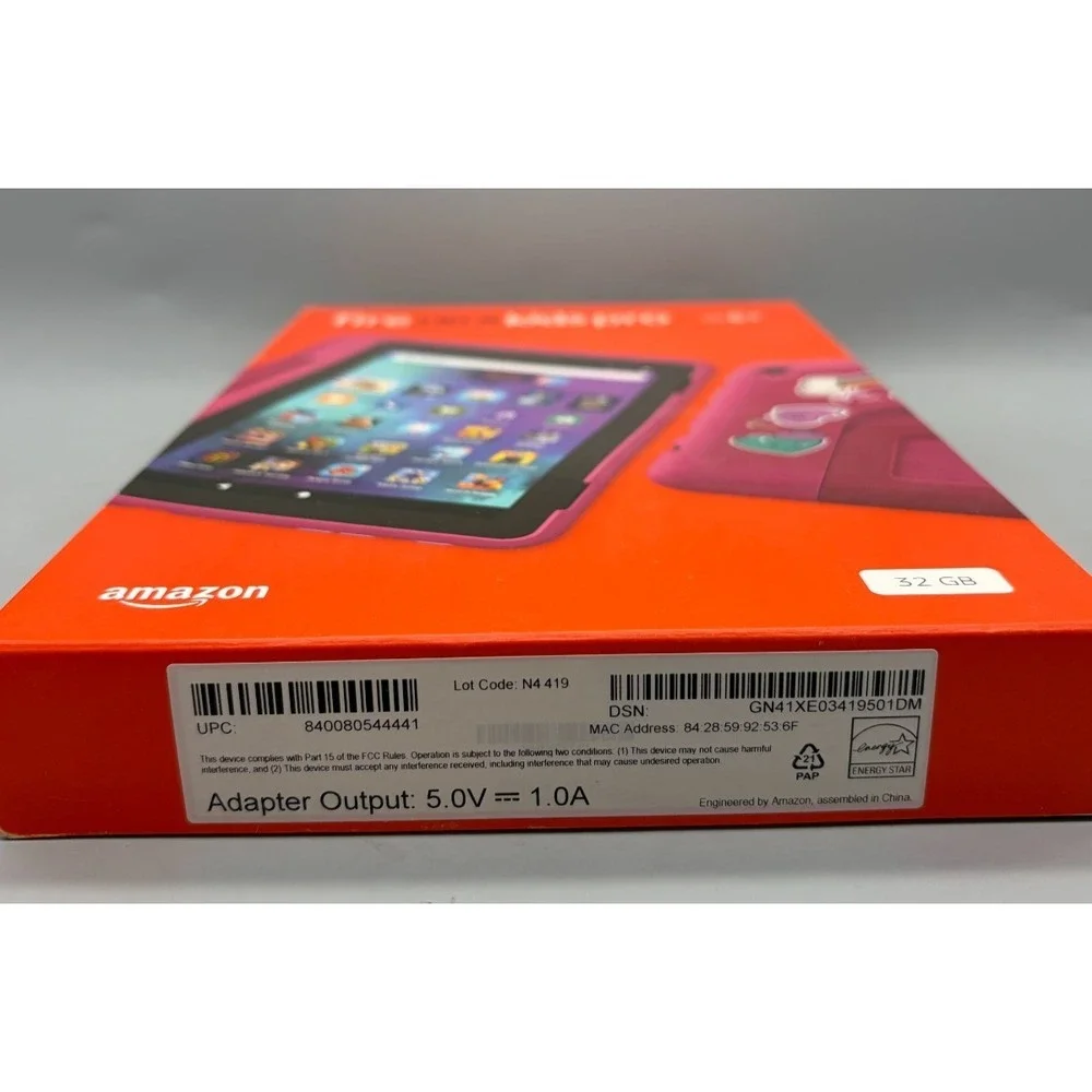 Amazon Fire HD 8 (12th Gen) Kids Pro 32GB Wi-Fi - Rainbow Universe - Sealed
